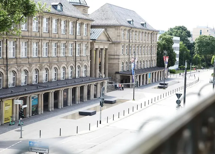 公寓 Palais Passy~design Mit Ausblick Im Zentrum 威斯巴登